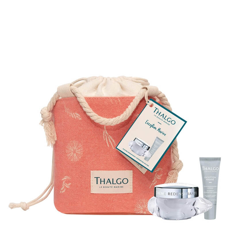 Thalgo Redensifying Routine Exception Marine ZESTAW Krem przywracający gęstość skórze 50 ml + Intensywne serum przywracające gęstość skórze 10 ml