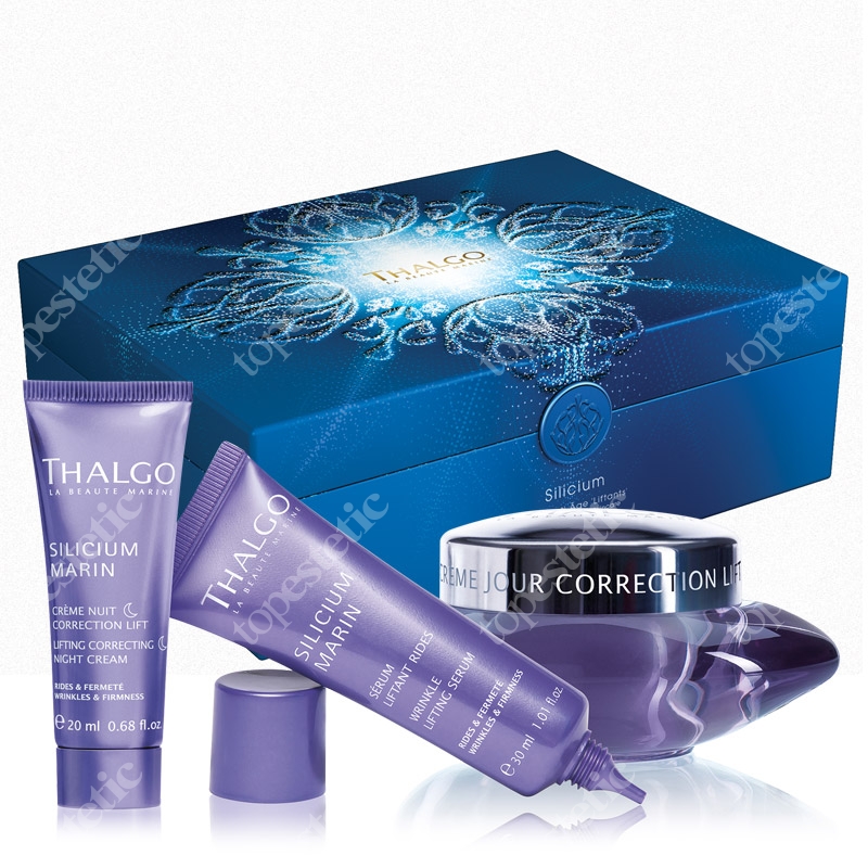 Thalgo Silicium Set ZESTAW Krem 50 ml + Serum 30 ml + Krem na noc 20 ml