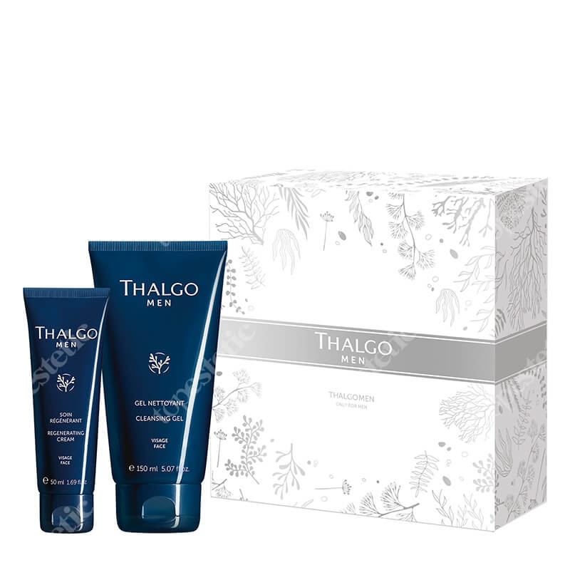 Thalgo Thalgo Men ZESTAW Krem regenerujący 50 ml + Żel do mycia twarzy 150 ml