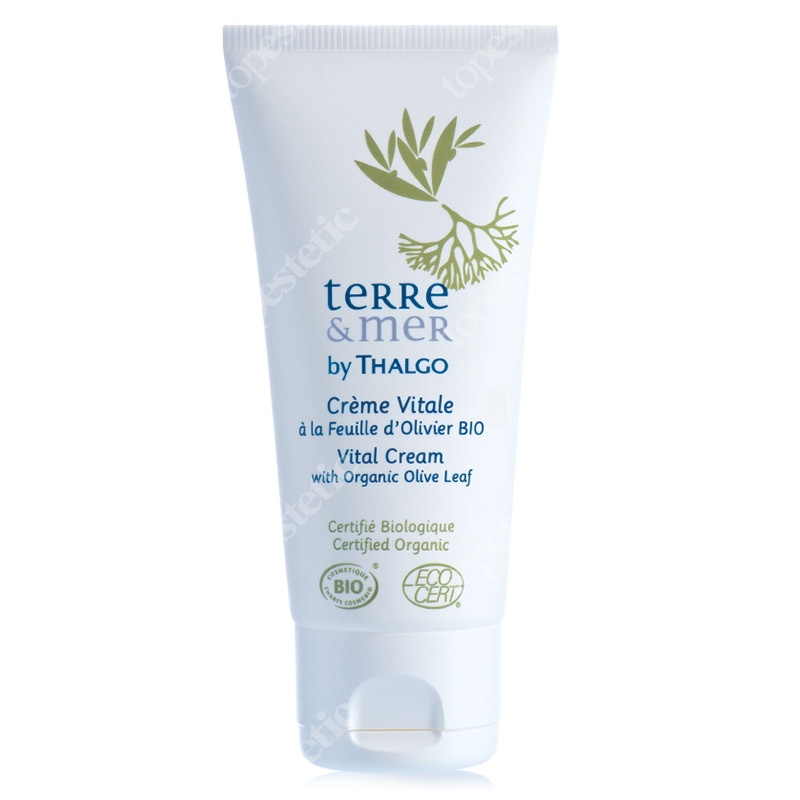 Thalgo Vital Cream With Organic Olive Leaf Energetyzujący krem z wyciągiem z organicznych liści oliwnych 50 ml