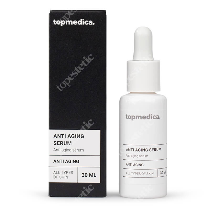 topmedica Anti Aging Serum Serum redukujące oznaki starzenia i fotostarzenia z wyciągiem z ziela Bidens Pilosa 30 ml