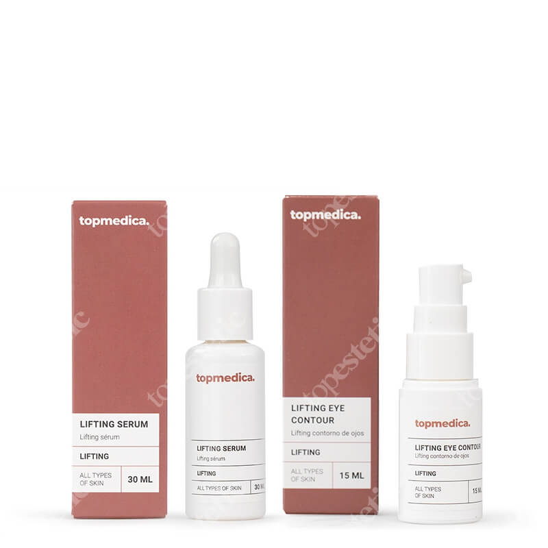 topmedica Globalny Lifting ZESTAW Serum liftingujące 30 ml + Liftingujący krem, kontur oczu 15 ml