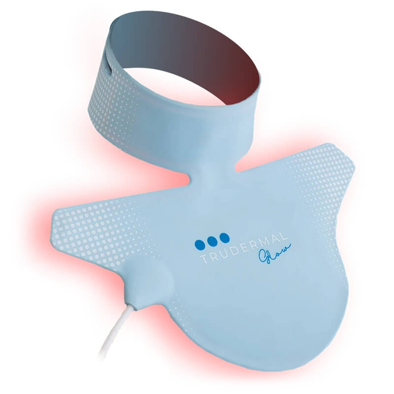 Trudermal Glow LED and Decolletage Mask Maska LED na szyję i dekolt do kuracji domowej 1 szt