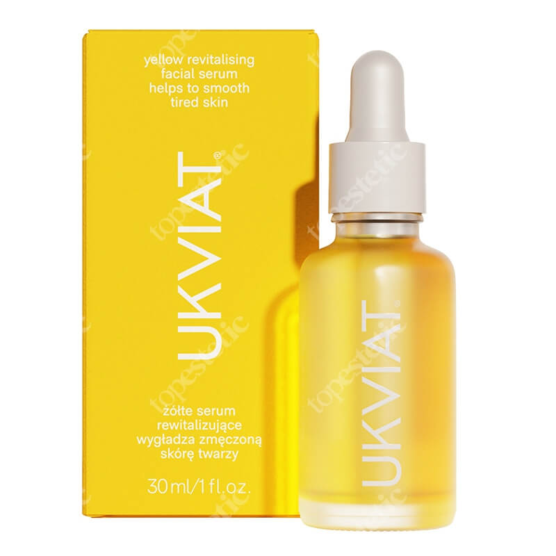 Ukviat Żółte Serum Rewitalizujące Wygładza zmęczoną skórę twarzy 30 ml
