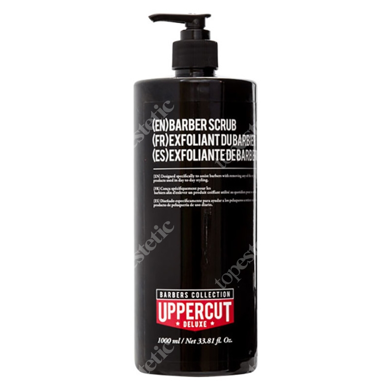Uppercut Deluxe Barber Scrub Szampon do usuwania pomad 1 l