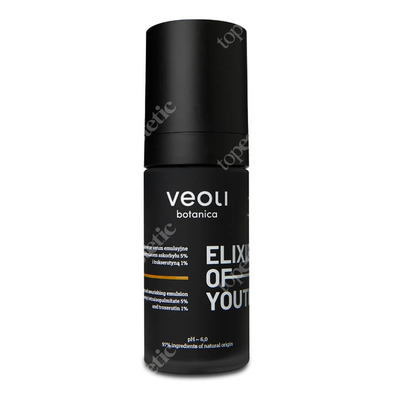 Veoli Botanica Elixir of Youth Rozjaśniająco – odżywcze serum emulsyjne 30 ml