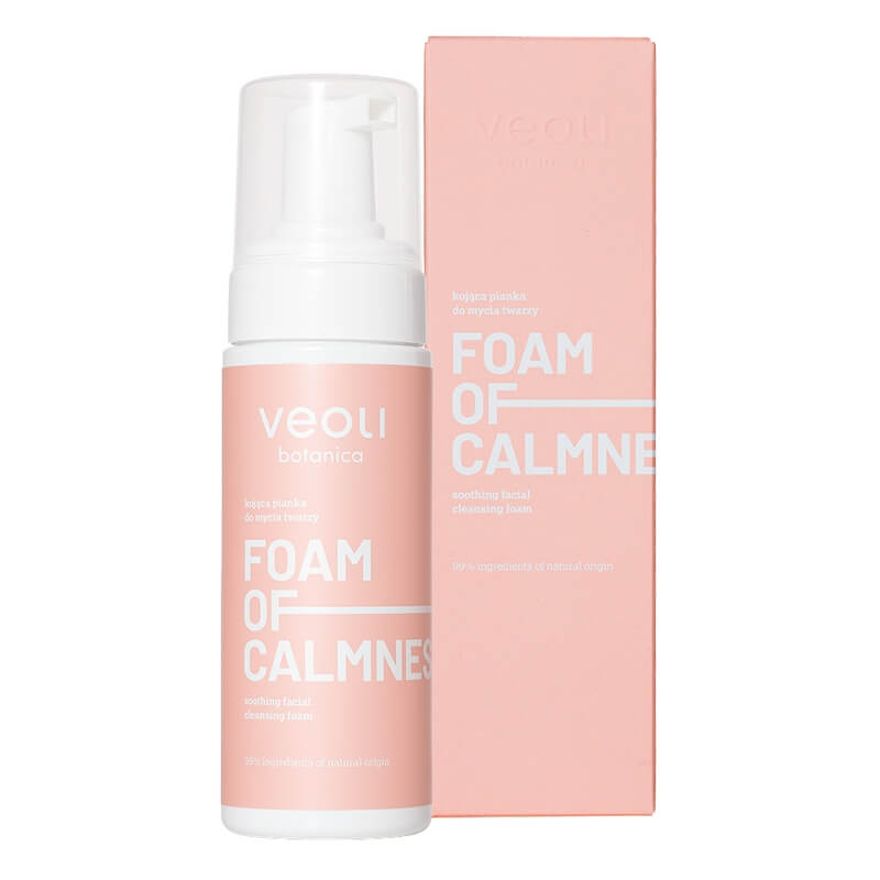 Veoli Botanica Foam of Calmness Kojąca pianka do mycia twarzy 150 ml