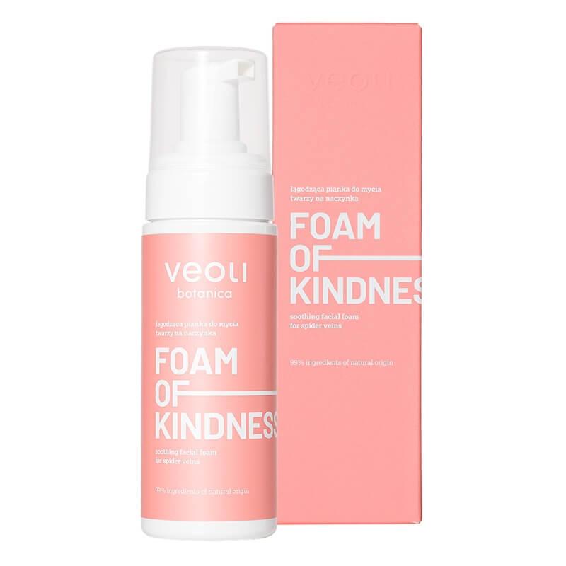 Veoli Botanica Foam of Kindness Łagodząca pianka do twarzy 150 ml