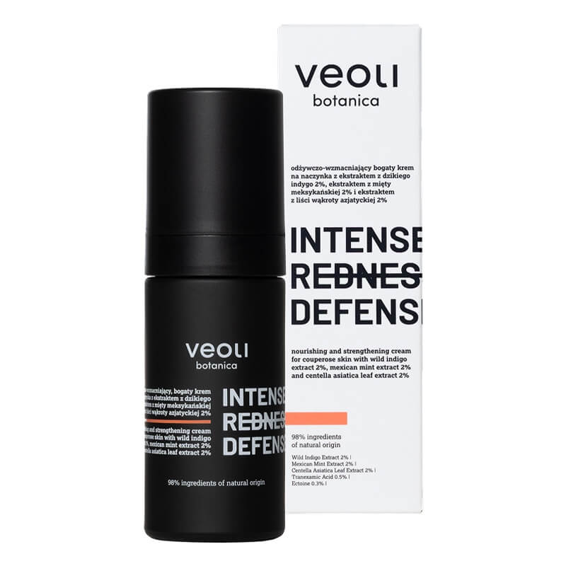 Veoli Botanica Intense Redness Defense Odżywczo-wzmacniający bogaty krem na naczynka 30 ml