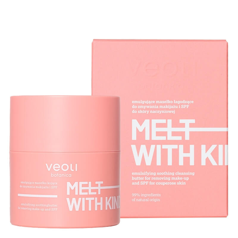 Veoli Botanica Melt with Kindness Emulgujące masełko łagodzące do zmywania makijażu 40 g
