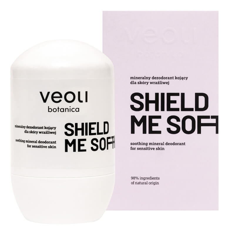 Veoli Botanica Shield Me Softly Mineralny dezodorant kojący dla skóry wrażliwej 50 ml