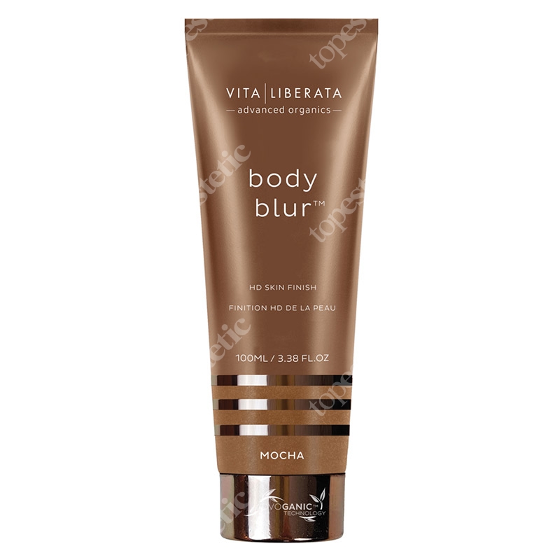 Vita Liberata Body Blur Instant HD Skin Finish Zmywalny make-up do ciała Dark / Finish Mocha 100 ml