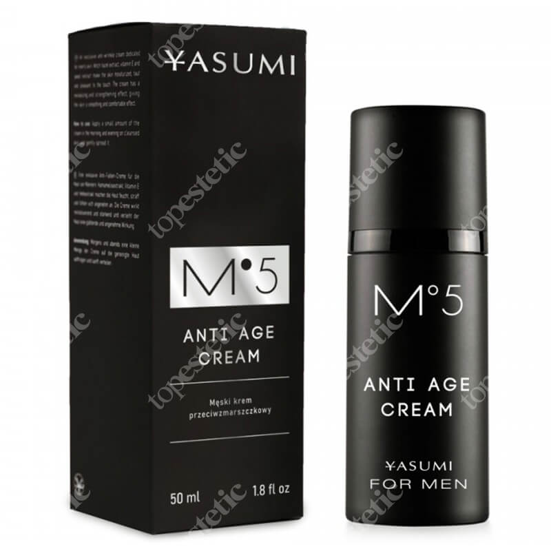 Yasumi Anti Age Cream M°5 Męski krem przeciwzmarszczkowy 50 ml