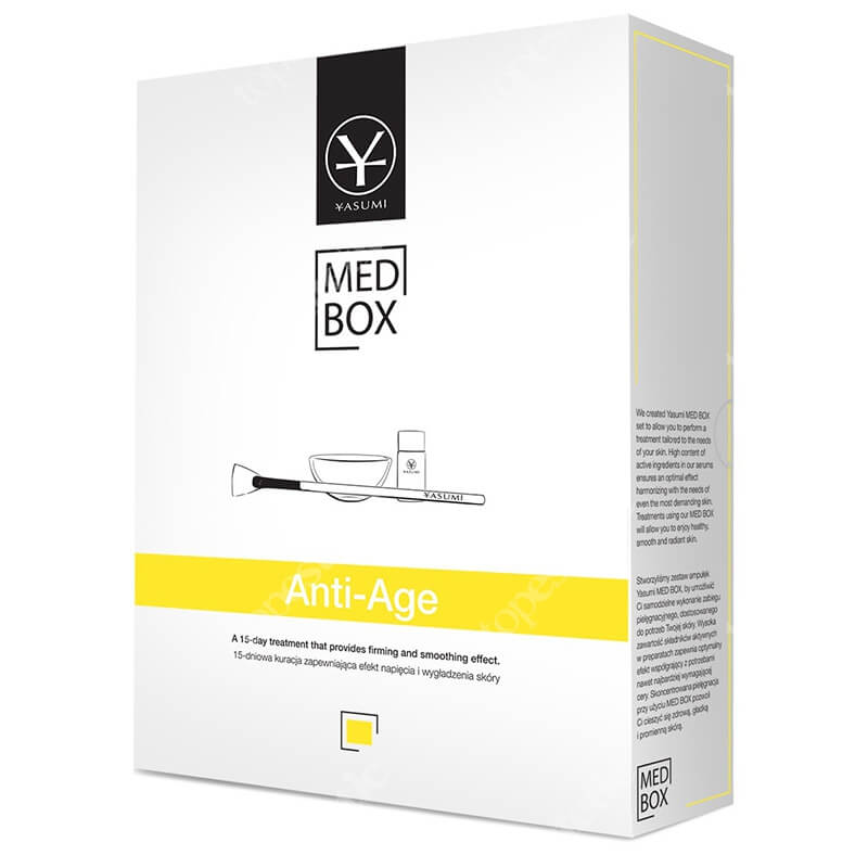 Yasumi Anti-Age MedBox Zestaw 5 skoncentrowanych ampułek o działaniu przeciwzmarszczkowym