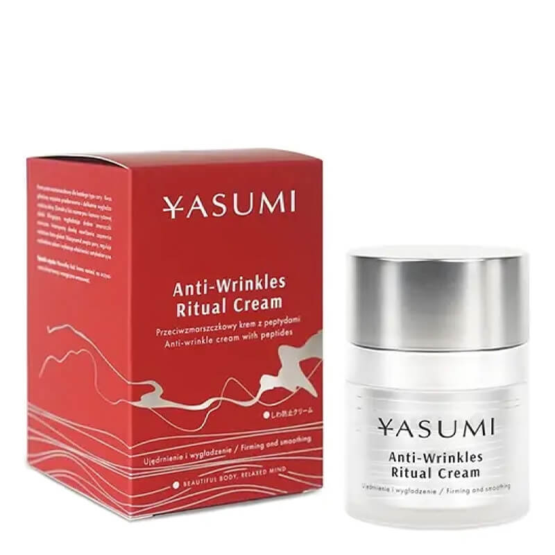 Yasumi Anti-Wrinkles Ritual Cream Krem przeciwzmarszczkowy z kwasem glikolowym i niacynamidem 50 ml