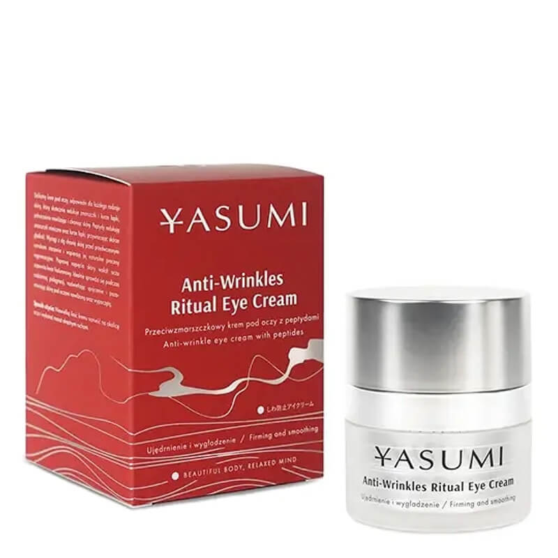 Yasumi Anti-Wrinkles Ritual Eye Cream Krem pod oczy z peptydami i ekstraktami z alg 15 ml