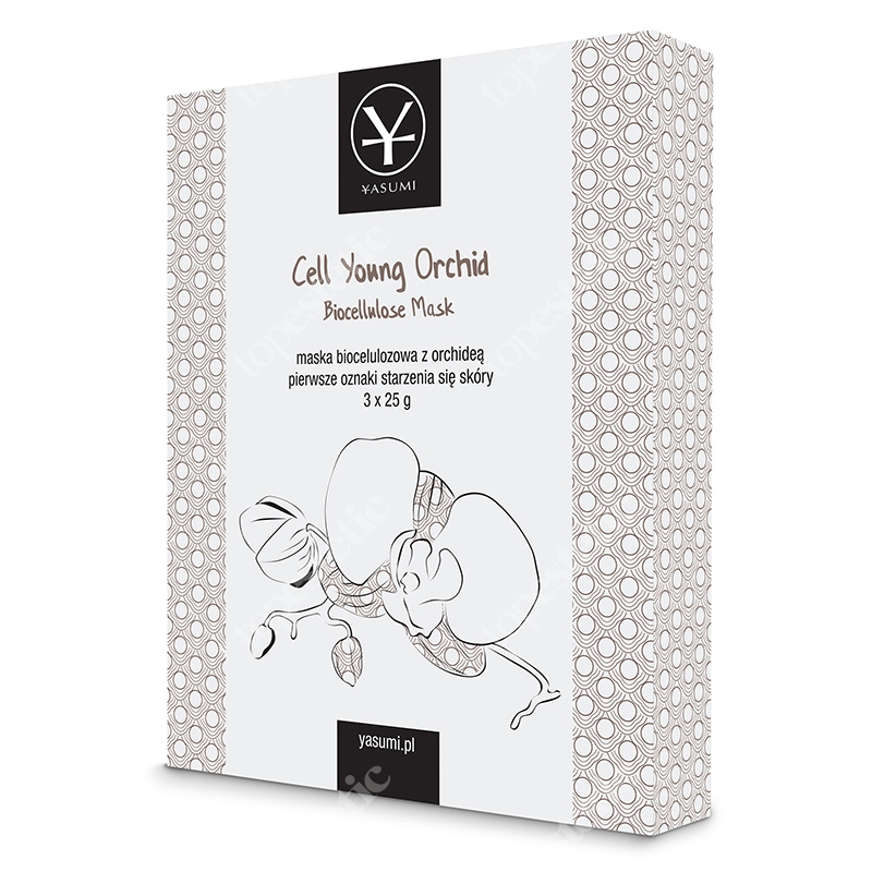 Yasumi Cell Young Orchid Biocellulose Mask Maska biocelulozowa z orchideą 3 szt.