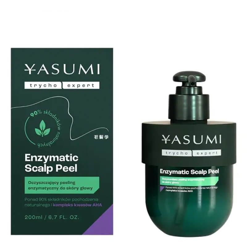 Yasumi Enzymatic Scalp Peel Peeling enzymatyczny do skóry głowy 200 ml
