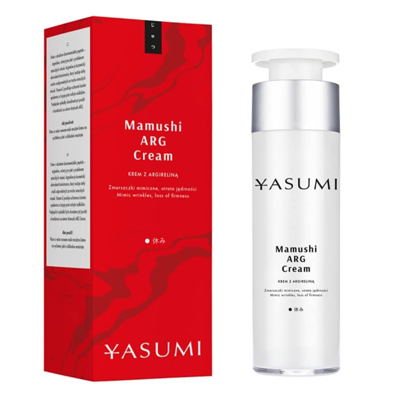 Yasumi Mamushi ARG Cream Krem z argireliną redukujący zmarszczki mimiczne 50 ml