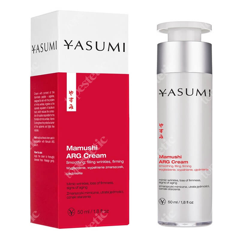 Yasumi Mamushi ARG Cream Krem z argireliną redukujący zmarszczki mimiczne 50 ml
