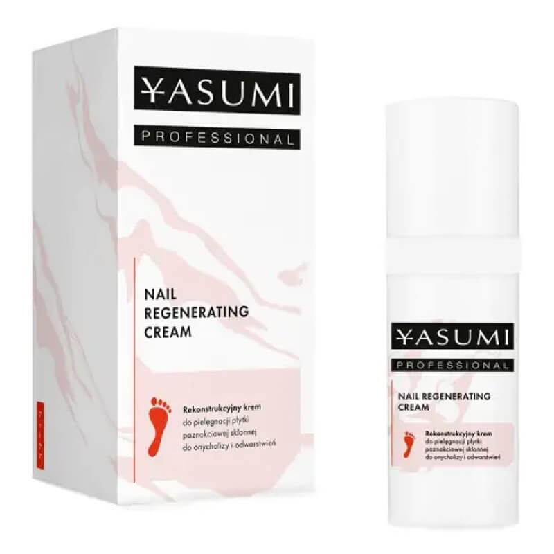 Yasumi Nail Regenerating Cream Rekonstrukcyjny krem do pielęgnacji płytki paznokciowej 15 ml