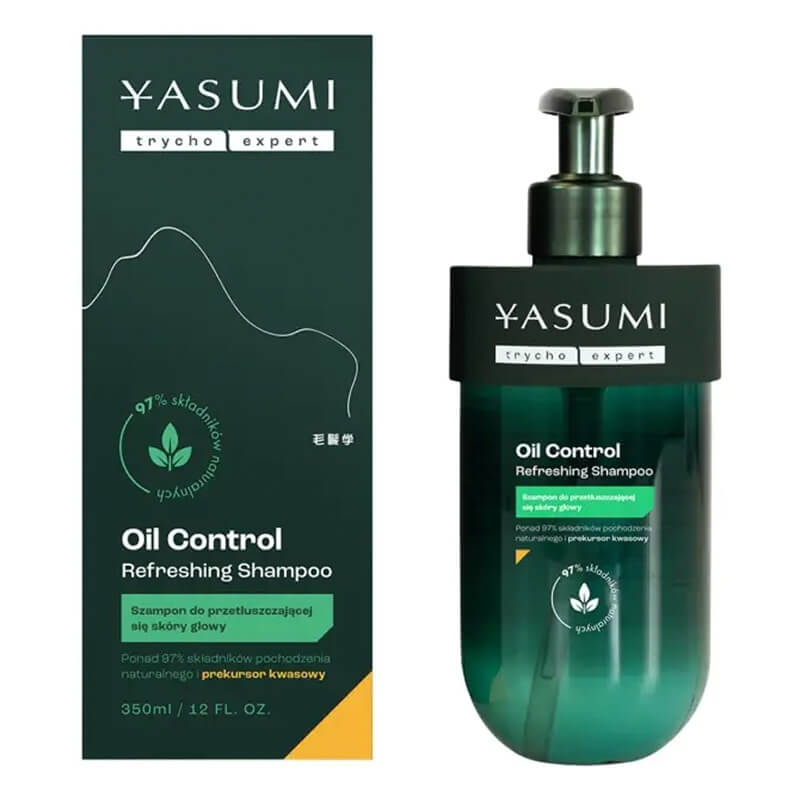 Yasumi Oil Control Refreshing Shampoo Szampon regulujący przetłuszczanie skóry głowy 350 ml