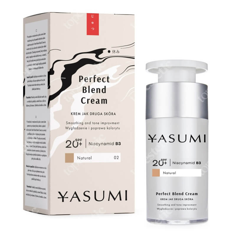 Yasumi Perfect Blend SPF 20 Krem tonujący (kolor Natural 02) 30 ml