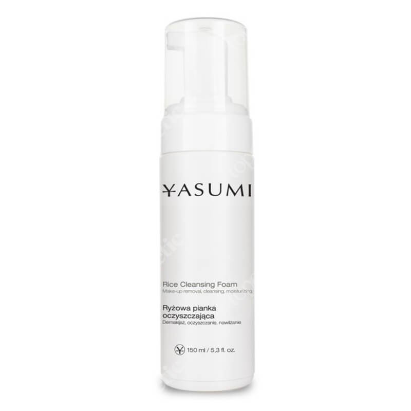 Yasumi Rice Cleansing Foam Delikatna pianka myjąca z proteinami ryżu 150 ml