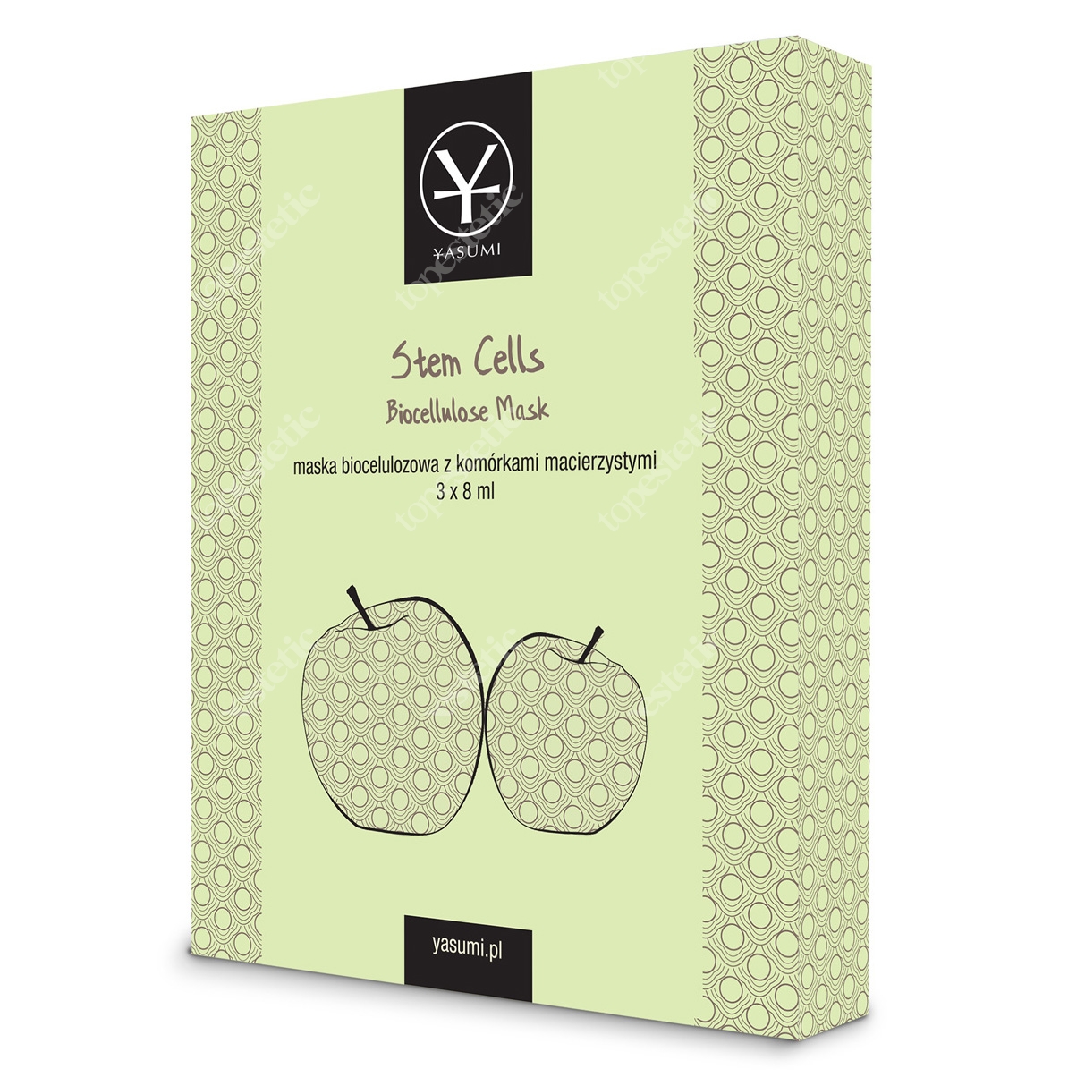 Yasumi Stem Cells Biocellulose Mask Maska biocelulozowa z komórkami macierzystymi 3 szt.