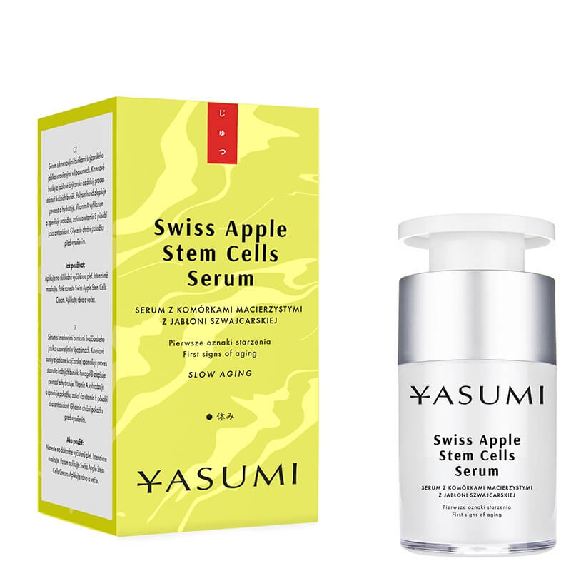 Yasumi Stem Cells Serum Swiss Apple Serum z komórkami macierzystymi 15 ml