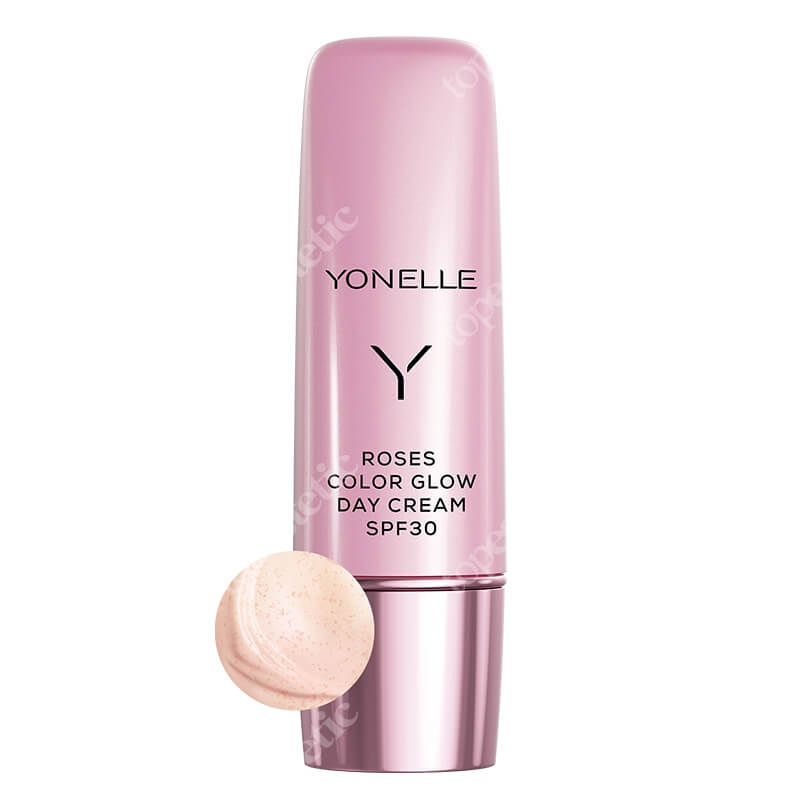Yonelle Roses Color Glow Day Cream SPF 30 Rozświetlający krem 
