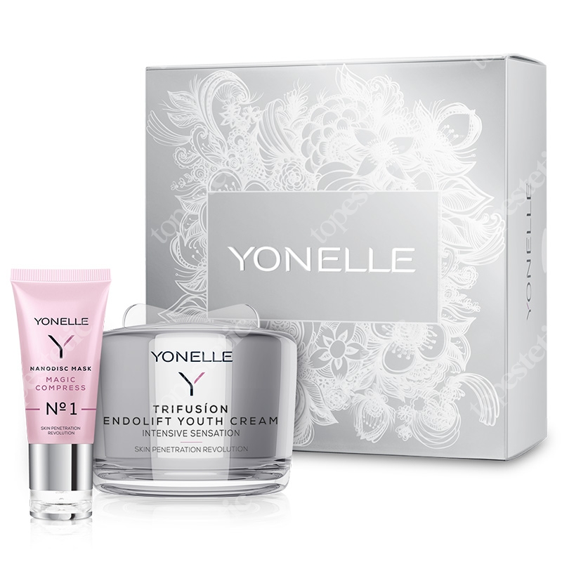 Yonelle Yonelle Set 2 ZESTAW Endoliftingujący krem młodości 55 ml + Maska nanodyskowa 35 ml
