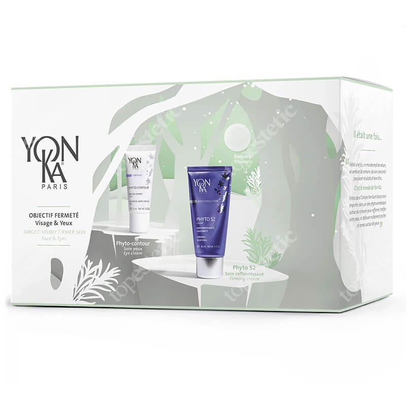 Yonka Anti-Aging Firming Rosemary Offer 2020 ZESTAW Krem pod oczy 15 ml + Dotleniający i ujędrniający krem na noc 40 ml