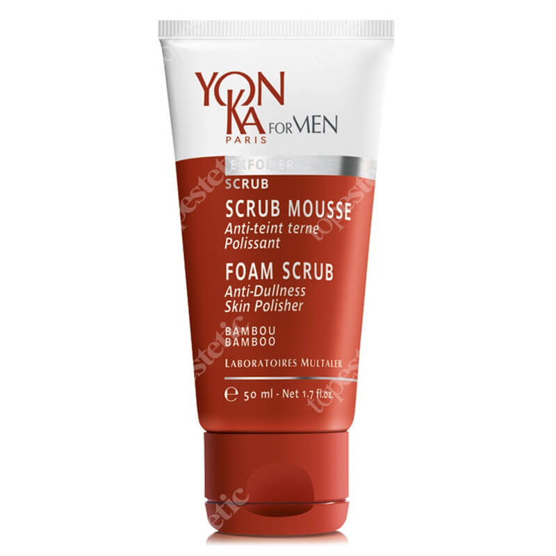 Yonka Scrub Mousse Peeling do twarzy dla mężczyzn 50 ml