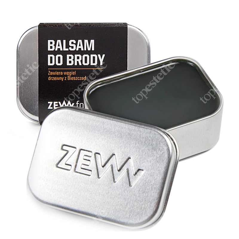 Zew For Men Balsam Do Brody Zawiera węgiel drzewny z Bieszczad 80 ml