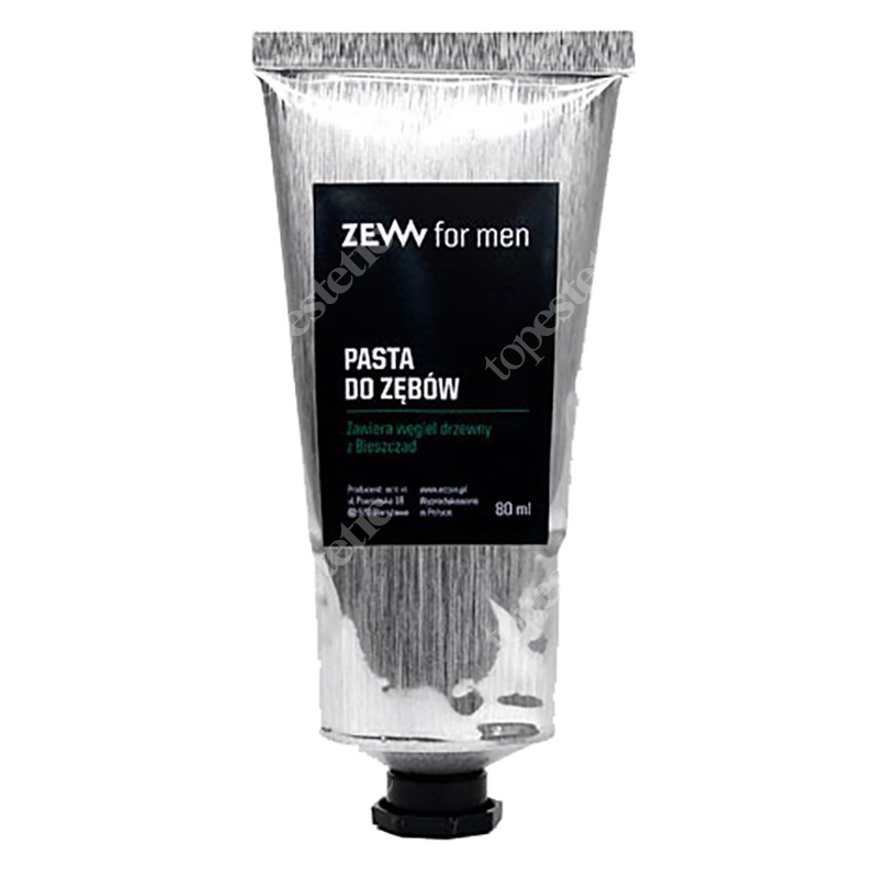 Zew For Men Pasta do zębów Pasta do zębów z węglem drzewnym