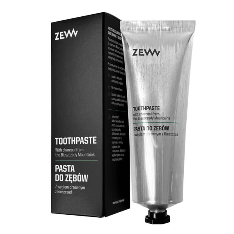 Zew For Men Pasta do zębów Pasta do zębów z węglem drzewnym