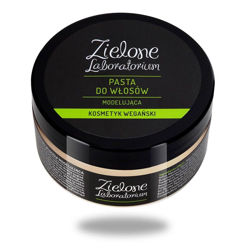Zielone Laboratorium Modelująca Pasta Do Włosów Kosmetyk wegański 100 ml