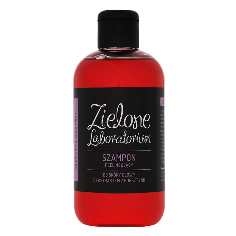 Zielone Laboratorium Szampon Peelingujący Szampon peelingujący z ekstraktem z bursztynu 250 ml