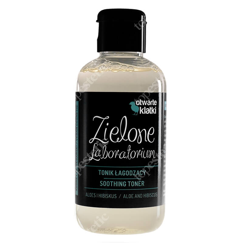 Zielone Laboratorium Tonik Łagodzący Aloes i hibiskus 150 ml