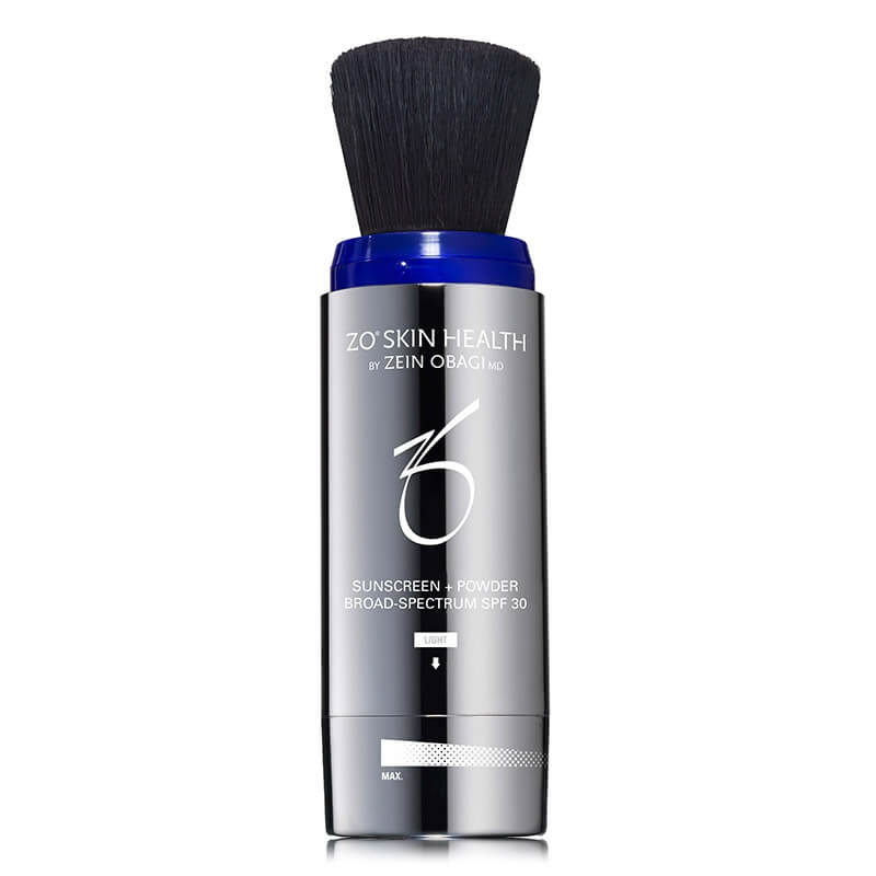 ZO Skin Health Sunscreen + Powder SPF 30 Puder mineralny z filtrem o szerokim spektrum ochrony SPF 30 (kolor Light) 3 g