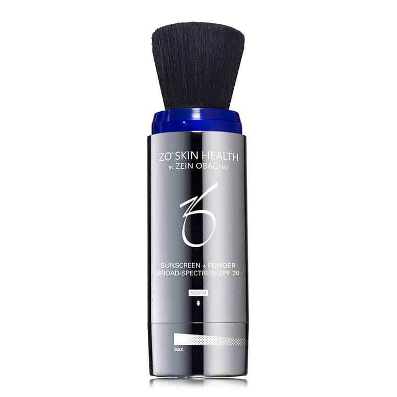 ZO Skin Health Sunscreen + Powder SPF 30 Puder mineralny z filtrem o szerokim spektrum ochrony SPF 30 (kolor Medium) 3 g