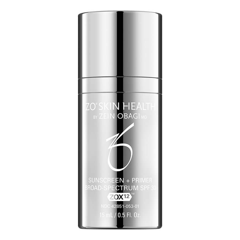 ZO Skin Health Sunscreen + Primer SPF 30 Krem z filtrem o szerokim spektrum ochrony SPF 30 baza pod podkład 15 ml