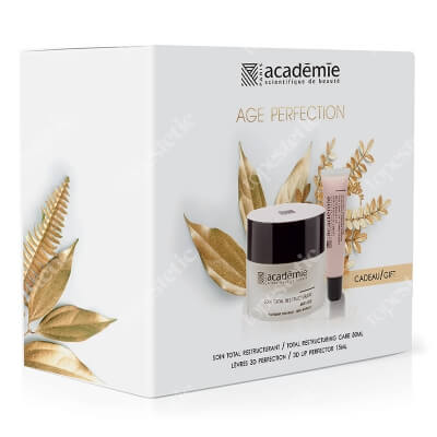 Academie Age Perfection Box ZESTAW Krem młodości 50 ml + Booster powiększający usta 15 ml