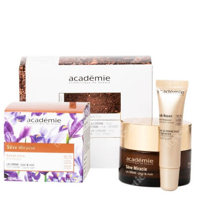 Academie Earth Set ZESTAW Krem piękności dla skóry wrażliwej 50 ml + Booster powiększający usta 15 ml
