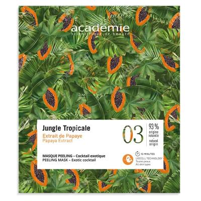 Academie Masque Peeling - Cocktail Exotique Maska peelingująca do twarzy z papai 20 ml