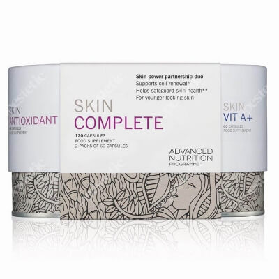 Advanced Nutrition Pr. ANP Skin Complete ZESTAW Witamina A 60 kaps i przeciwutleniacz skóry 60 kaps