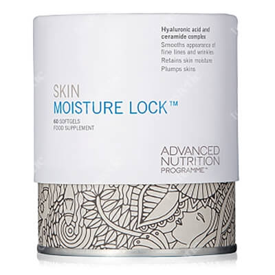 Advanced Nutrition Pr. ANP Skin Moisture Lock Kapsułki z kwasem hialuronowym i ceramidami 60 kaps