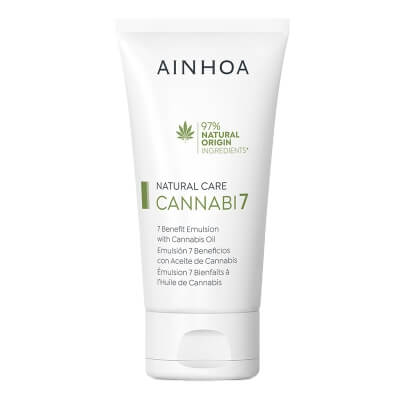 Ainhoa 7 Benefit Emulsion With Cannabis Oil Emulsja do twarzy z olejem z konopi indyjskich 50 ml