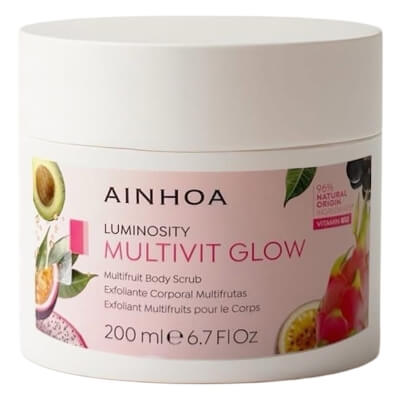 Ainhoa Multifruit Body Scrub Rozświetlający peeling do ciała 200 ml